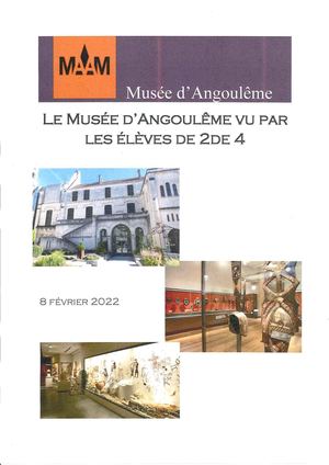 Visite du musée d'Angoulême