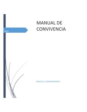 Manual De Convivencia 2021 Ciudad Latina