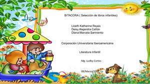 Bitácora Literatura Infantil