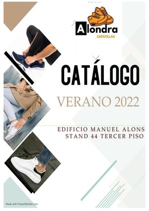 Catalogo Zapatería Alondra