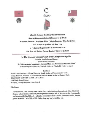 Allodial Claim To My Heirship Via Allodial Title