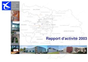 Rapport d'activité du SSBAIF - 2003
