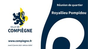 Réunion de quartier Royallieu Pompidou