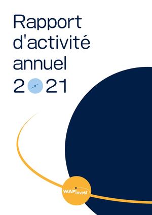 Wapinvest - Rapport d'activité annuel 2021