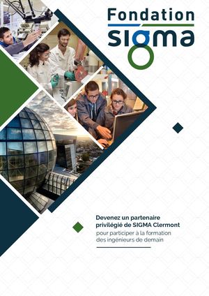 Plaquette Fondation Sigma