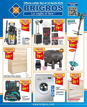 Volantino Brigros Marzo 2022