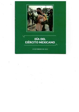 Dia Del Ejercito Mexicano