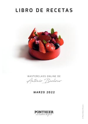 PONTHIER Recipe Book A Bachour March2022 ES
