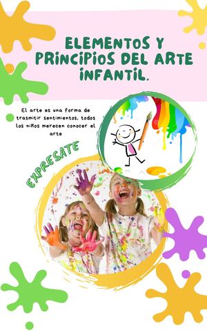 Principios Y Elementos Del Arte Infantil