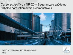Nr 20 Treinamento Específico