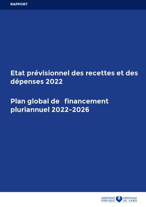 Aphp Rapport à L'erpd 2022 Et Au Pgfp 2022 2026 Version Diffusion