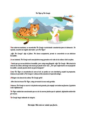 Examen Tío Tigre Y Tío Conejo