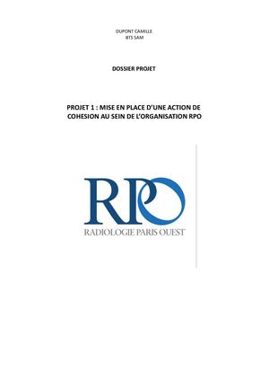 Dossier Projet 1