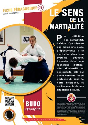 Fiche Pedagogique A4 07 Le Sens De La Martialite