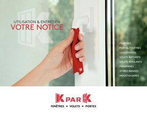 Notice Utilisation Fenêtres Kpar K