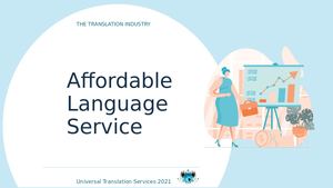 Affordable Language Service