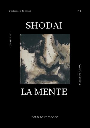 Portada Revista Arte Contemporáneo Minimalista Blanco Y Negro