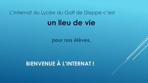 Présentation Internat
