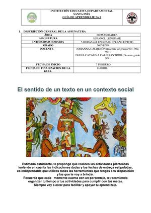 Guia 1 Español Grado Noveno 2022 (1)