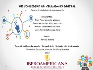 Actividad #1 Me Considero Un Ciudadano Digital 2022