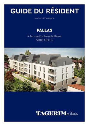 NOTICES D'UTILISATION PALLAS