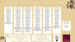 Calendrier Des Sans Rendez Vous