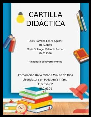 Cartilla Didáctica G
