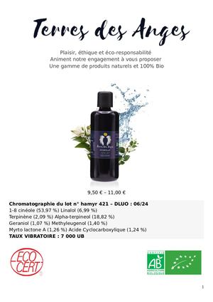 Hydrolat De Myrte Bio