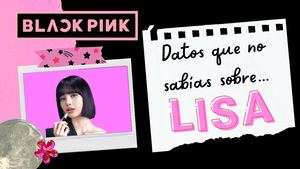 Lisa Blackpink - Rosa Taza