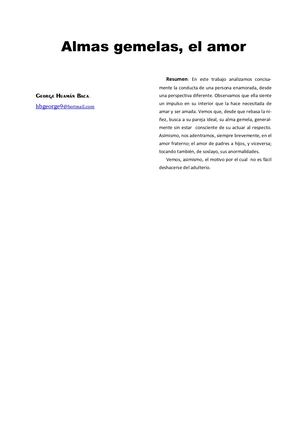 Almas Gemelas
