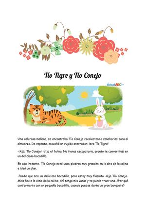 Tio Tigre Y Tio Conejo