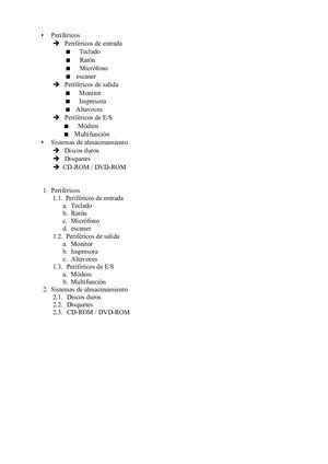 Numeración Y viñetas
