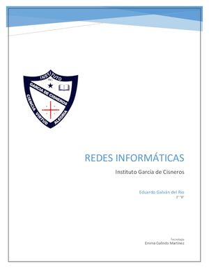 Redes Informáticas Eduardo Galván Del Rio