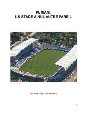 Furiani, Un Stade À Nul Autre Pareil