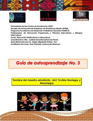 Guia De Autoaprendizaje Sesión No 3