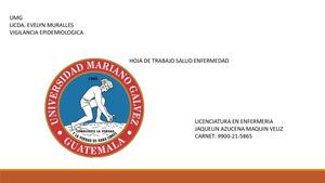 Revista De Epidemiologis Salud Enfermedad