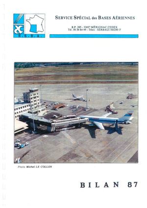 SSBA Sud-Ouest - Rapport d'activité 1987