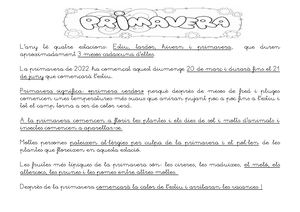 Primavera 2022 Lectura