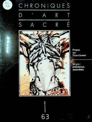 Chroniques d'Art Sacré 63 - 2000