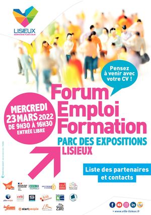 Dépliant Forum Emploi Formation - Lisieux