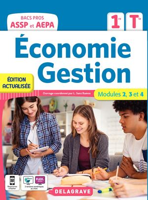 Pochette Economie Gestion 1re Tle Bac Pro ASSP - 9782206310350