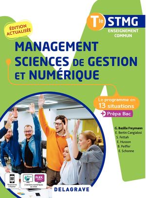 Pochette Management Sciences De Gestion Et Numérique Tle Stmg Le programme en situations - 9782206310183