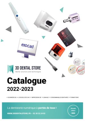 Catalogue 3D Dental Store 2022