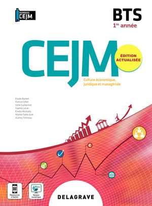 Pochette CEJM 1re Année BTS Collection Repères - 9782206310282