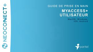Guide Myaccess Utilisateur by Paritel