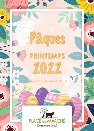 Catalogue de Pâques 2022 - Place du Marché Le Crès