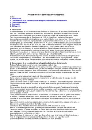 Procedimientos Administrativos Laborales