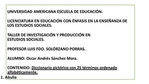 Diccionario Pictórico úLtima Versión