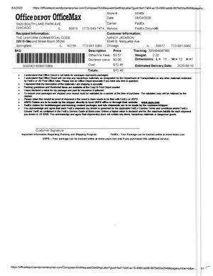 UCC filed on line 8-10-2020 FOR Ngh Wang Dolma