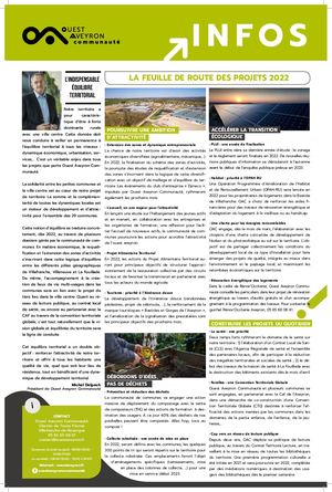 OAC INFOS N°7 FEVRIER 22